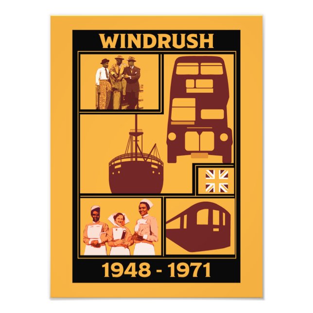 Generation Windrush British History   Photo Print (Front)
