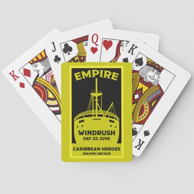 Generation Windrush    Poker Cards (Back)