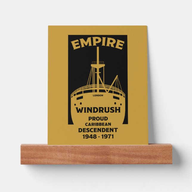 Generation Windrush     T-Shirt Picture Ledge (Front)