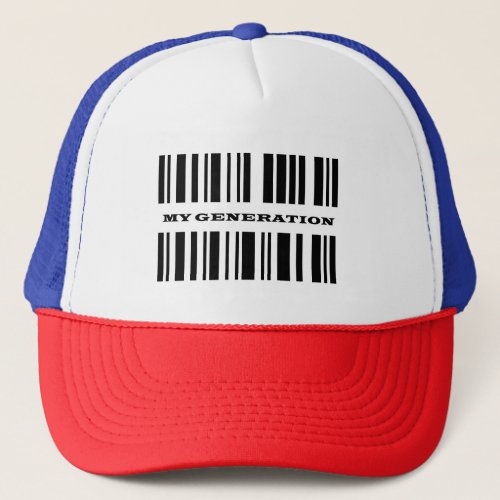 Generation X Bar Code Hat