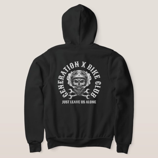 GENERATION X BIKE CLUB HOODIE (Laydown Back)