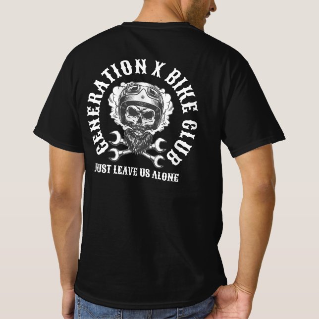 GENERATION X BIKE CLUB T-Shirt (Back)