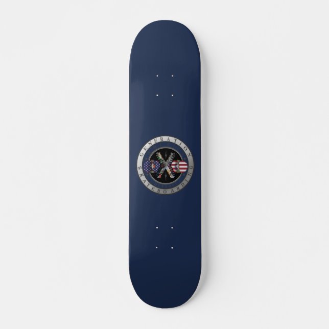 Generation X Detroit Skateboard (Front)