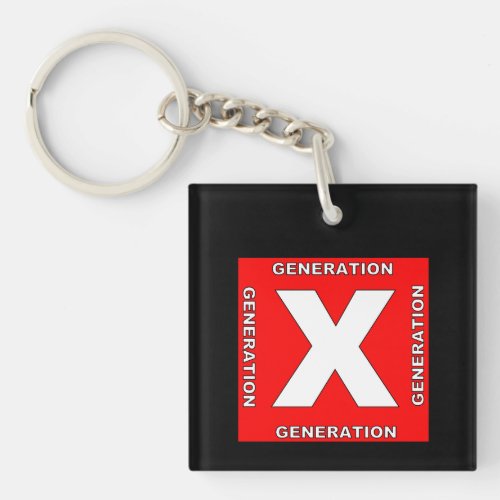 Generation X Key Chain