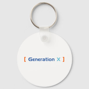 Generation X Keychain