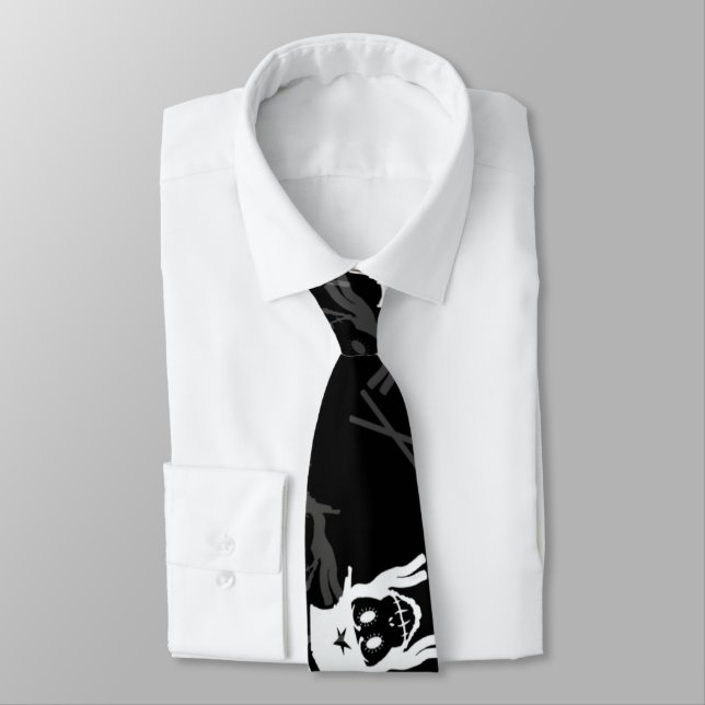 Generation X Pattern Neck Tie (Tied)