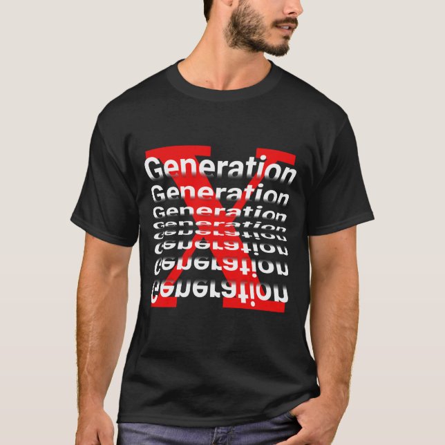 Generation X - Retro T-Shirt (Front)