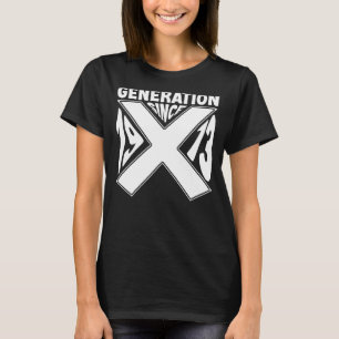 Generation X since 1973 Birthday Retro Vintage T-Shirt