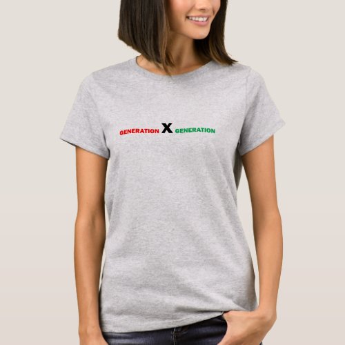 Generation X T_shirt