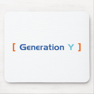 Generation Y Mouse Pad