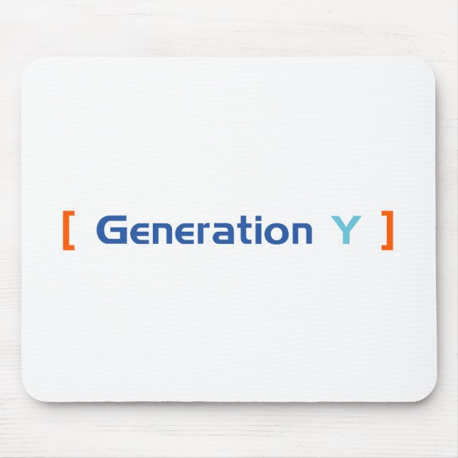 Generation Y Mouse Pad (Front)