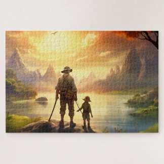 Generations of Adventure Jigsaw Puzzle
