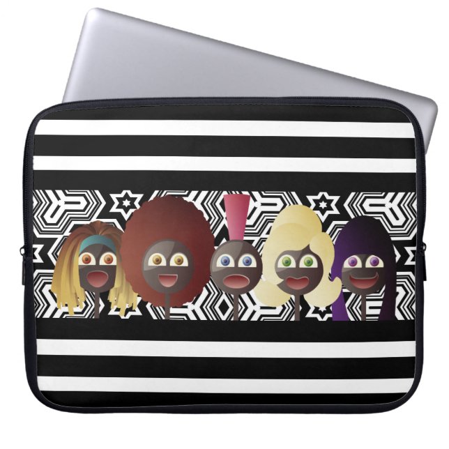 Generations of African American Women Laptop Sleeve (Front)