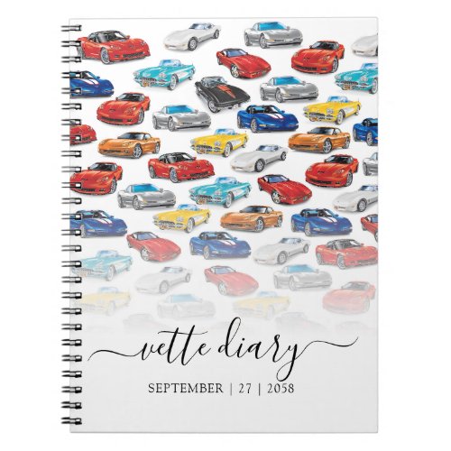 GENERATIONS OF AUTOMOBILE ART NOTEBOOK