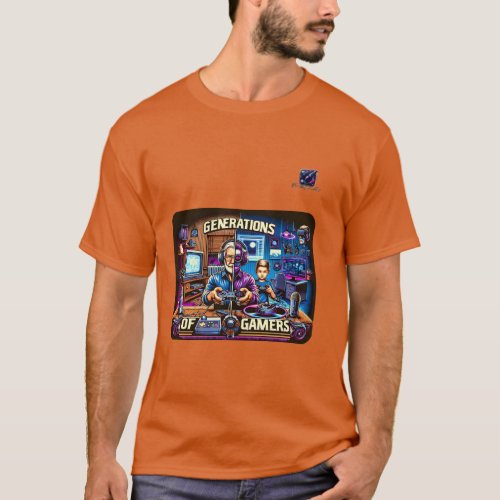 Generations of Gamers T_Shirt