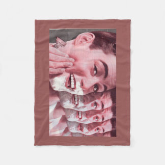 generations of shaving fleece blanket