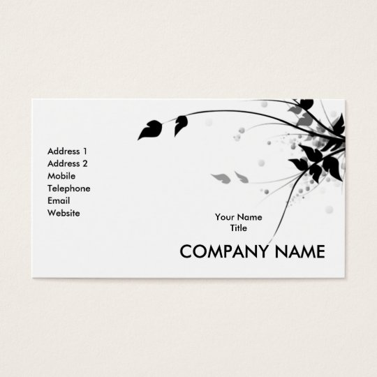 Generic Business Card
