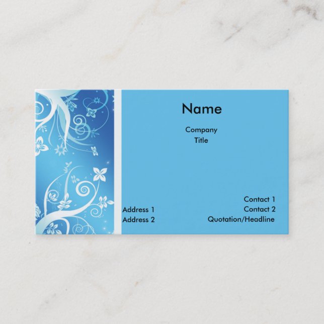 Generic Card (Front)
