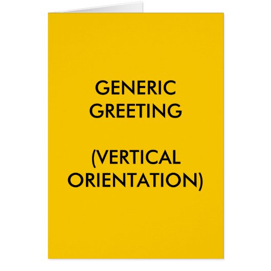 Generic Cards (Front)