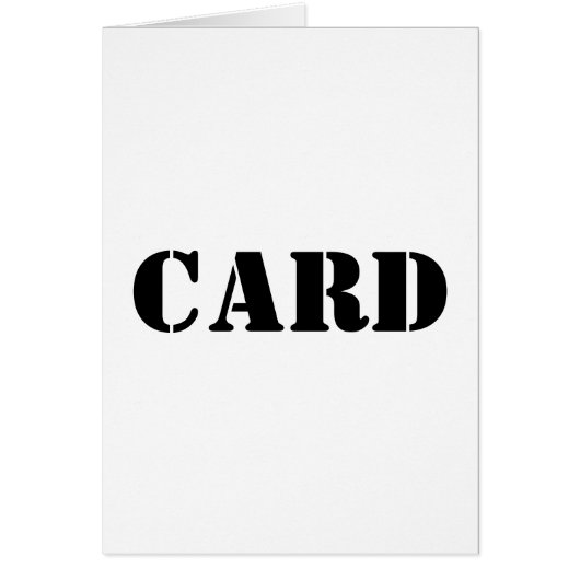 Generic Cards (Front)