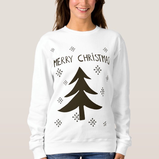 Generic Christmas Sweatshirt Plus Size Sweatshirt (Front)