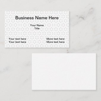 Generic Classic Business Cards | Zazzle