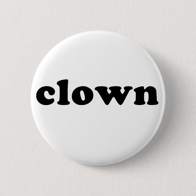 Generic CLOWN T shirt for Halloween Button (Front)