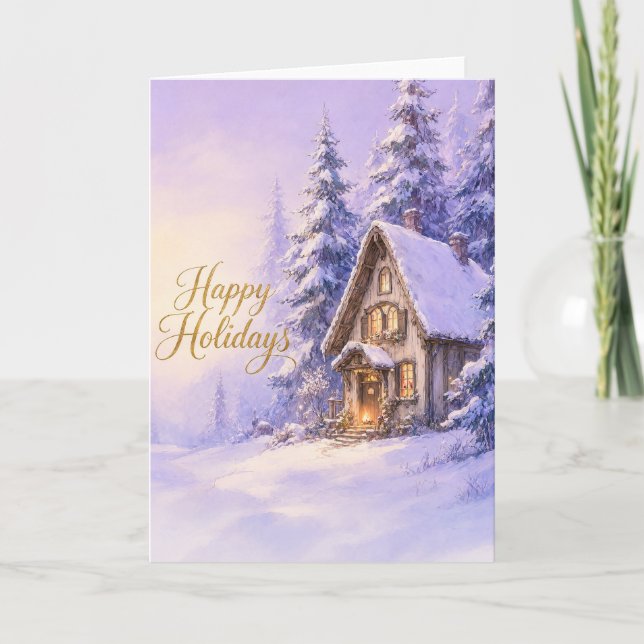 Generic Holiday Message Card (Front)