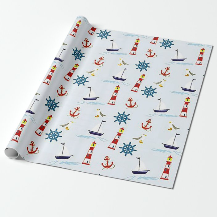 Generic Nautical Wrapping Paper