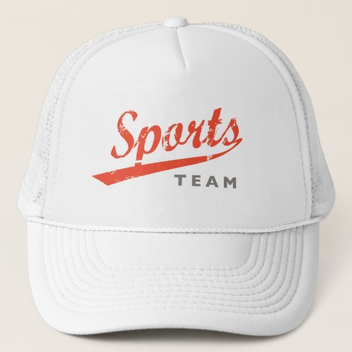 Generic Sports Team Trucker Hat