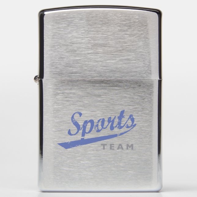 Generic Sports Team Zippo Lighter (Front)