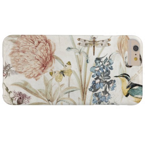 GENEROSITY OF NATURE VINTAGE BOTANICAL BARELY THERE iPhone 6 PLUS CASE