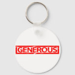 Generous Stamp Keychain