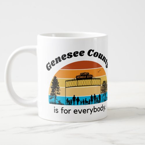 Genesee County is for Everybody Jumbo Mug