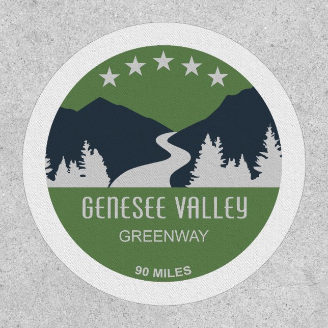 Genesee Valley Greenway New York Patch (Front)