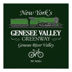 Genesee Valley Greenway (RT2) Poster