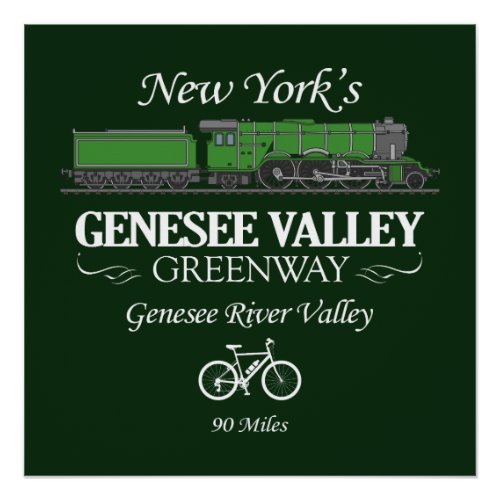 Genesee Valley Greenway RT2 Poster
