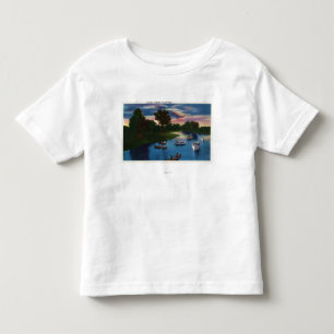 Genesee Valley Park Boating Scene Toddler T-shirt
