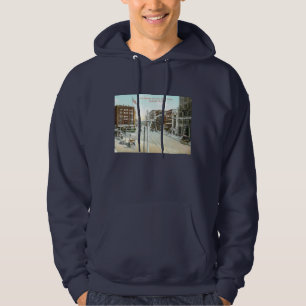 Genesee & Water Street, Syracuse, New York Vintage Hoodie