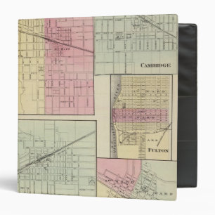 Geneseo, Kewanee, Cambridge, Fulton and Morrison 3 Ring Binder