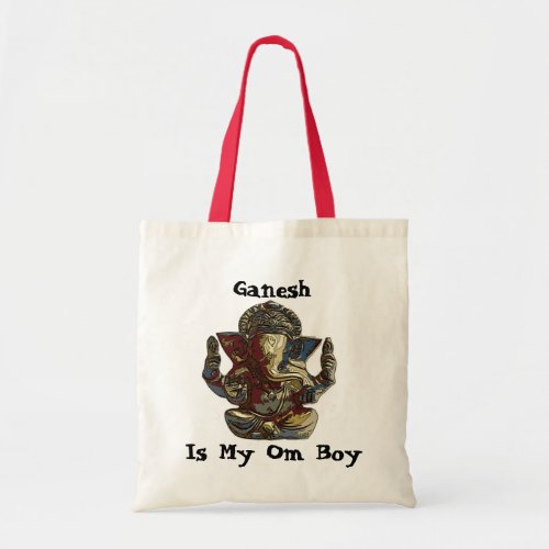 genesh Ganesh Is My Om Boy Tote Bag