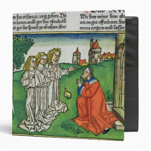 Genesis 18 2 Abraham and the Three Angels, from th Binder