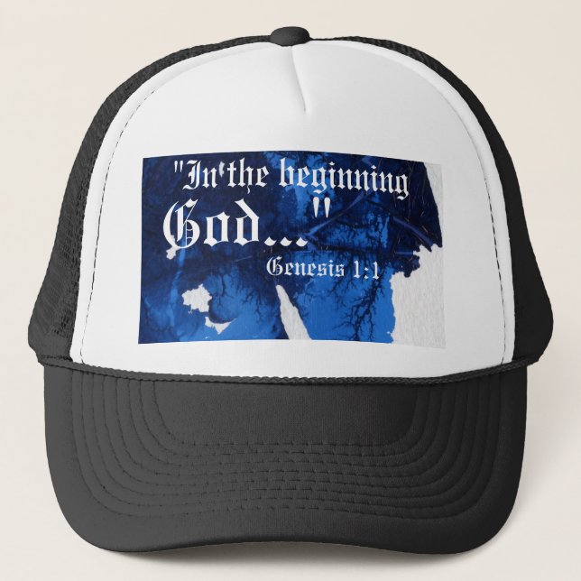 Genesis 1:1 Hat (Front)