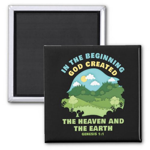 Genesis 11 In The Beginning GOD Created  Faith Magnet