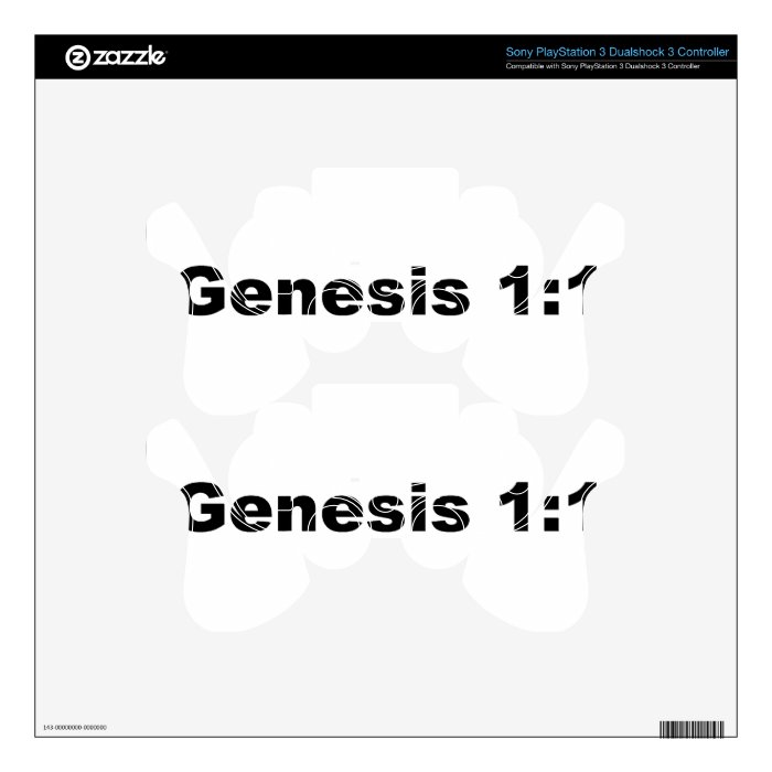 Genesis 11 skins for PS3 controllers