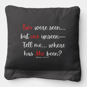  genesis 1:26-27? cornhole bags