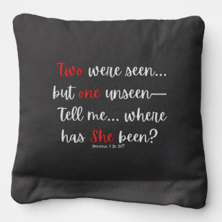  genesis 1:26-27? cornhole bags