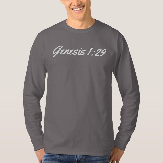 Genesis 1:29 T-Shirt (Front)