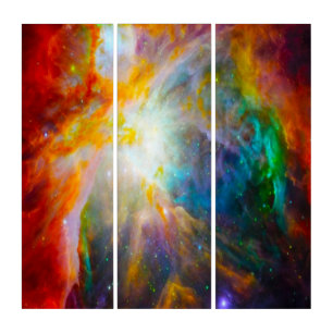 Genesis 1 In the Beginning God Created Triptych