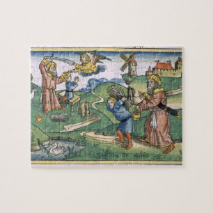Genesis 21 1-14 Abraham's offering up of Isaac, fr Jigsaw Puzzle
